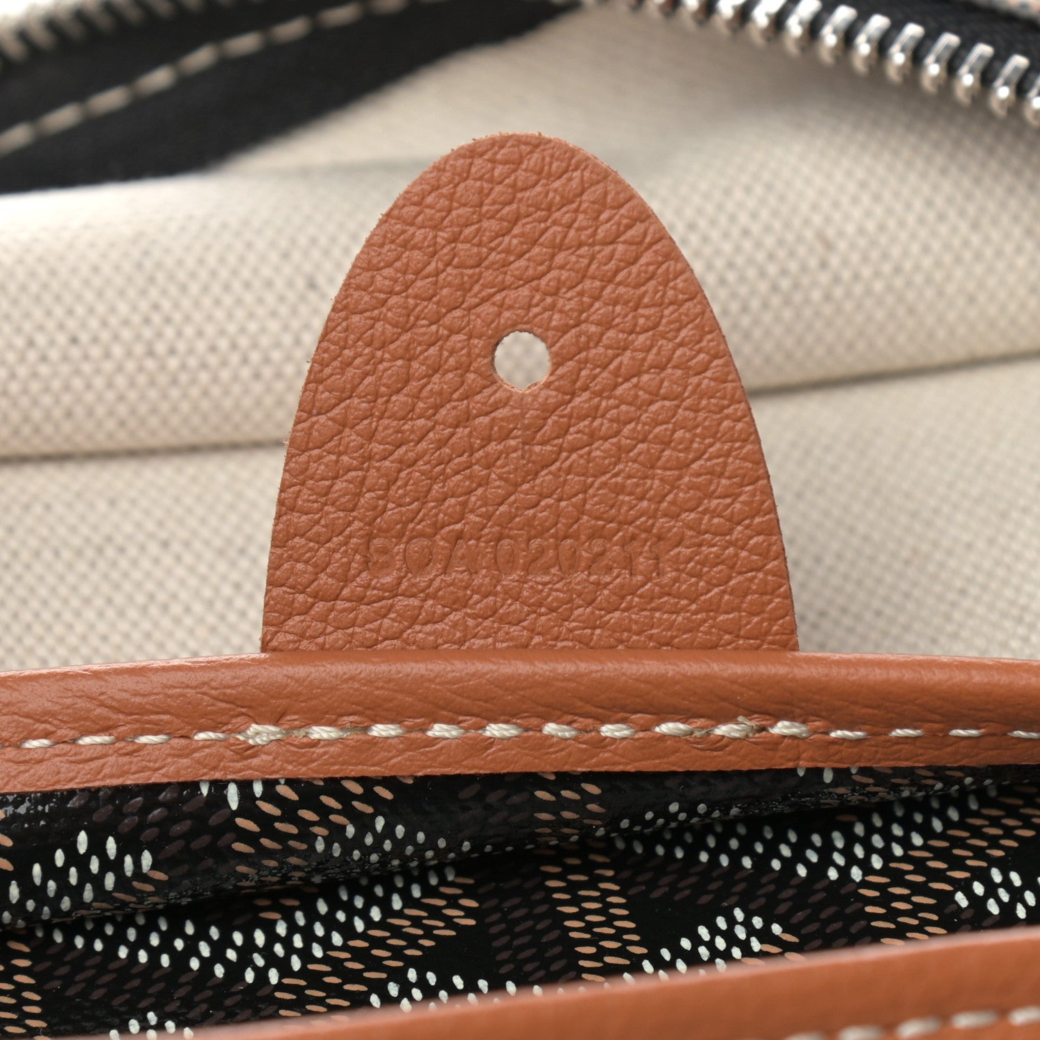 Goyard Goyardine Artois MM Black Gold 7 of 15
