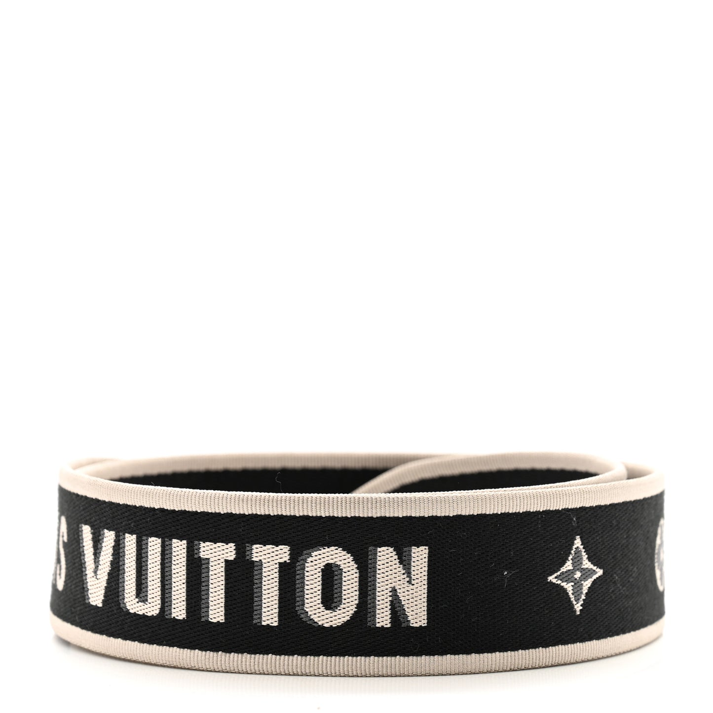 Jacquard Diane Shoulder Strap Black Ivory