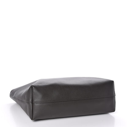 Saint Laurent Calfskin Large Shopping Tote Dark Grey 5 of 21