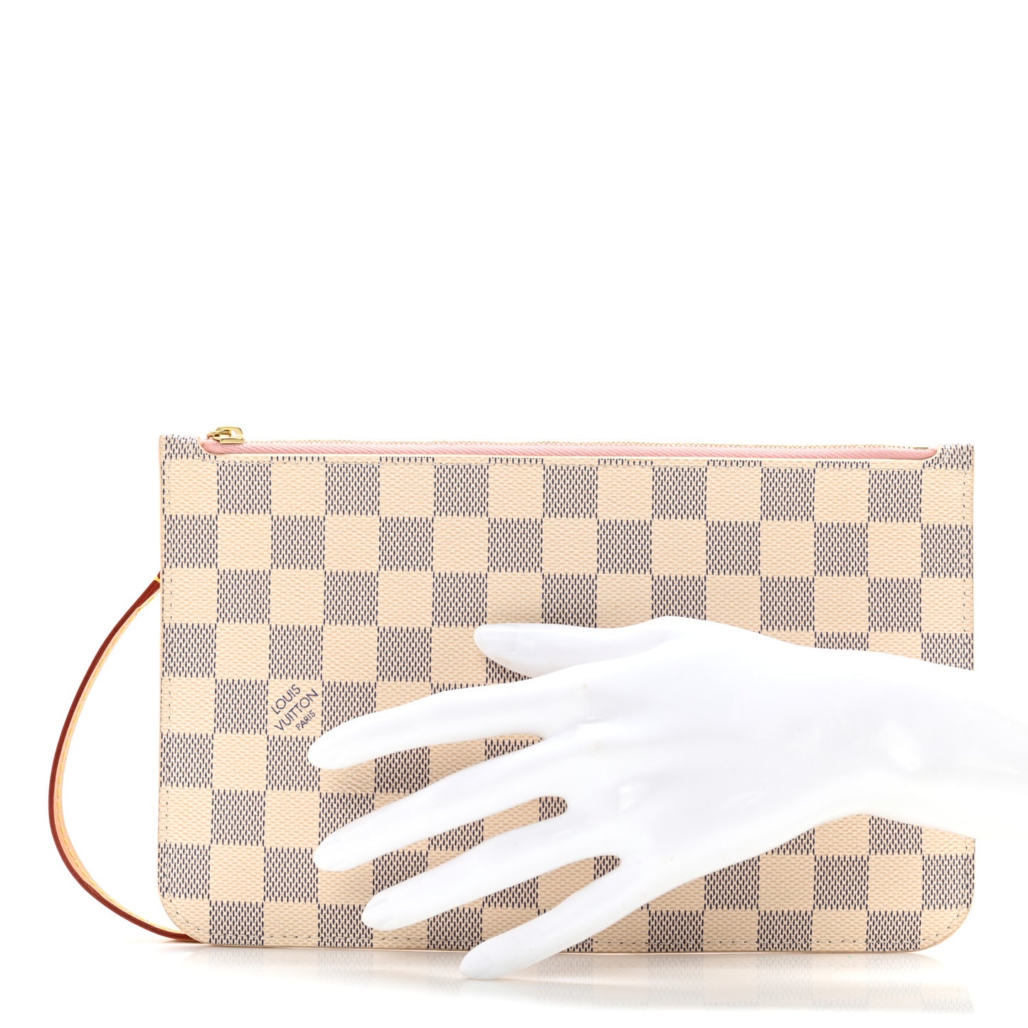Damier Azur Neverfull MM GM Pochette Rose Ballerine