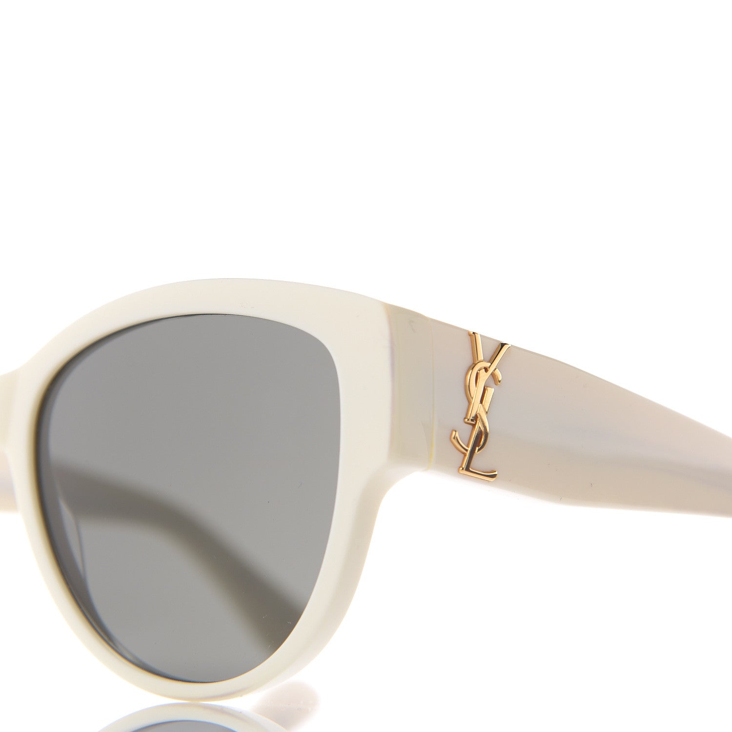 Saint Laurent SL M3 007 Sunglasses Ivory 5 of 10
