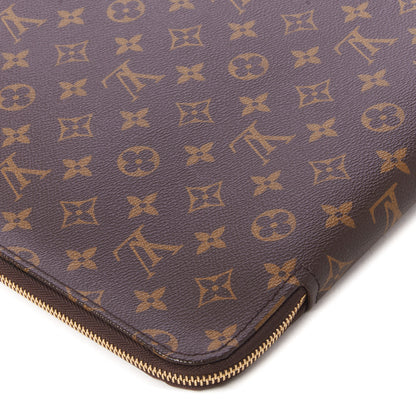 Louis Vuitton Monogram Poche Documents Portfolio Case 39 5 of 7