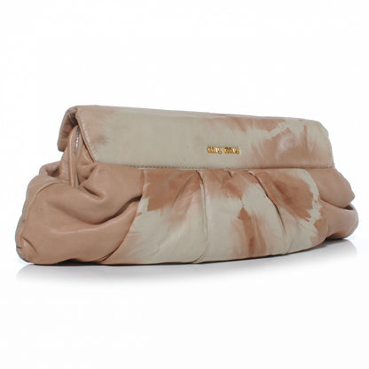 Miu Miu Lambskin Tie Dye Clutch 3 of 9