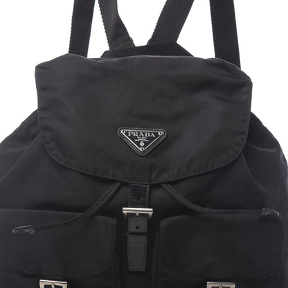 Prada Nylon Vela Medium Backpack Black 8 of 8