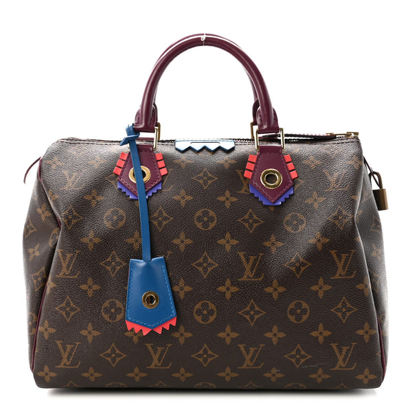Louis Vuitton Monogram Totem Speedy 30 Magenta 1911868 – FASHIONPHILE