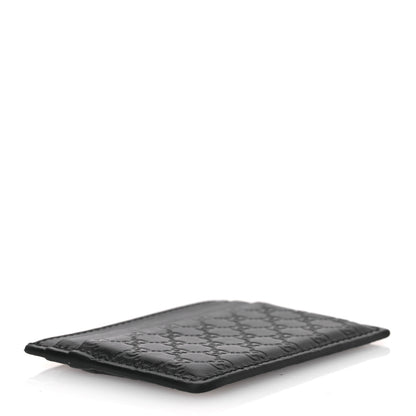 Gucci Guccissima Card Holder Black 4 of 10