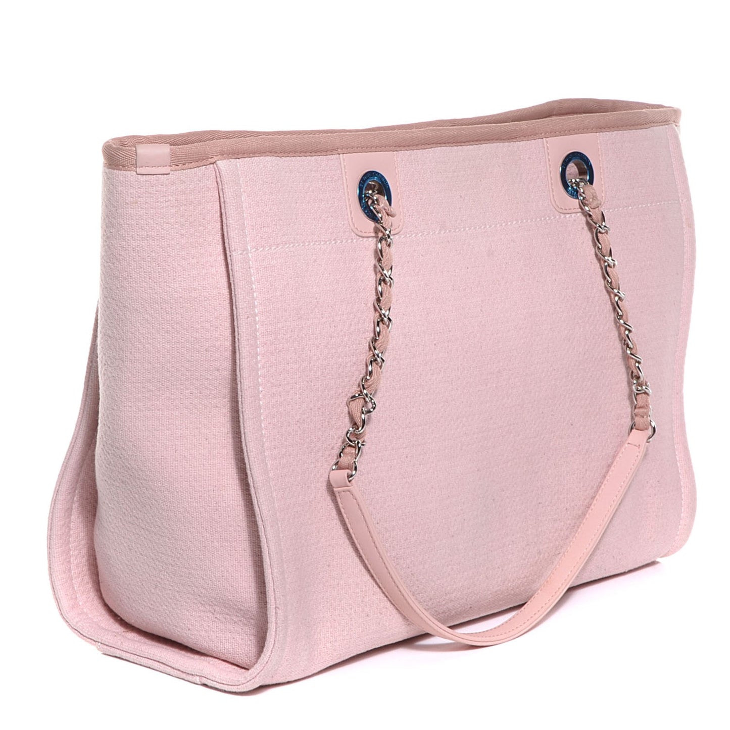 Canvas Small Deauville Tote Light Pink