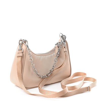Prada Tessuto Nylon Saffiano Mini Re-Edition 2000 Shoulder Bag Cammeo 2 of 8