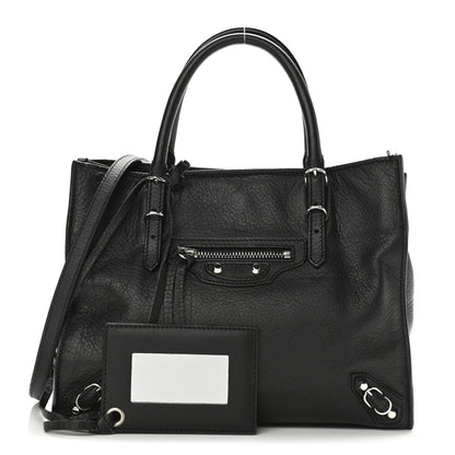Balenciaga Calfskin Papier Mini A4 Tote Black 1 of 11