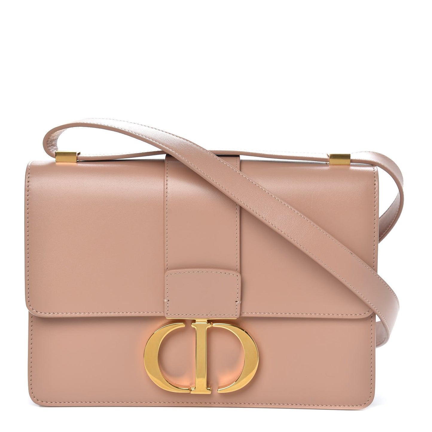 Box Calfskin 30 Montaigne Flap Bag Rose Des Vents