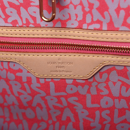 Louis Vuitton Monogram Graffiti Neverfull GM Fuchsia 6 of 10