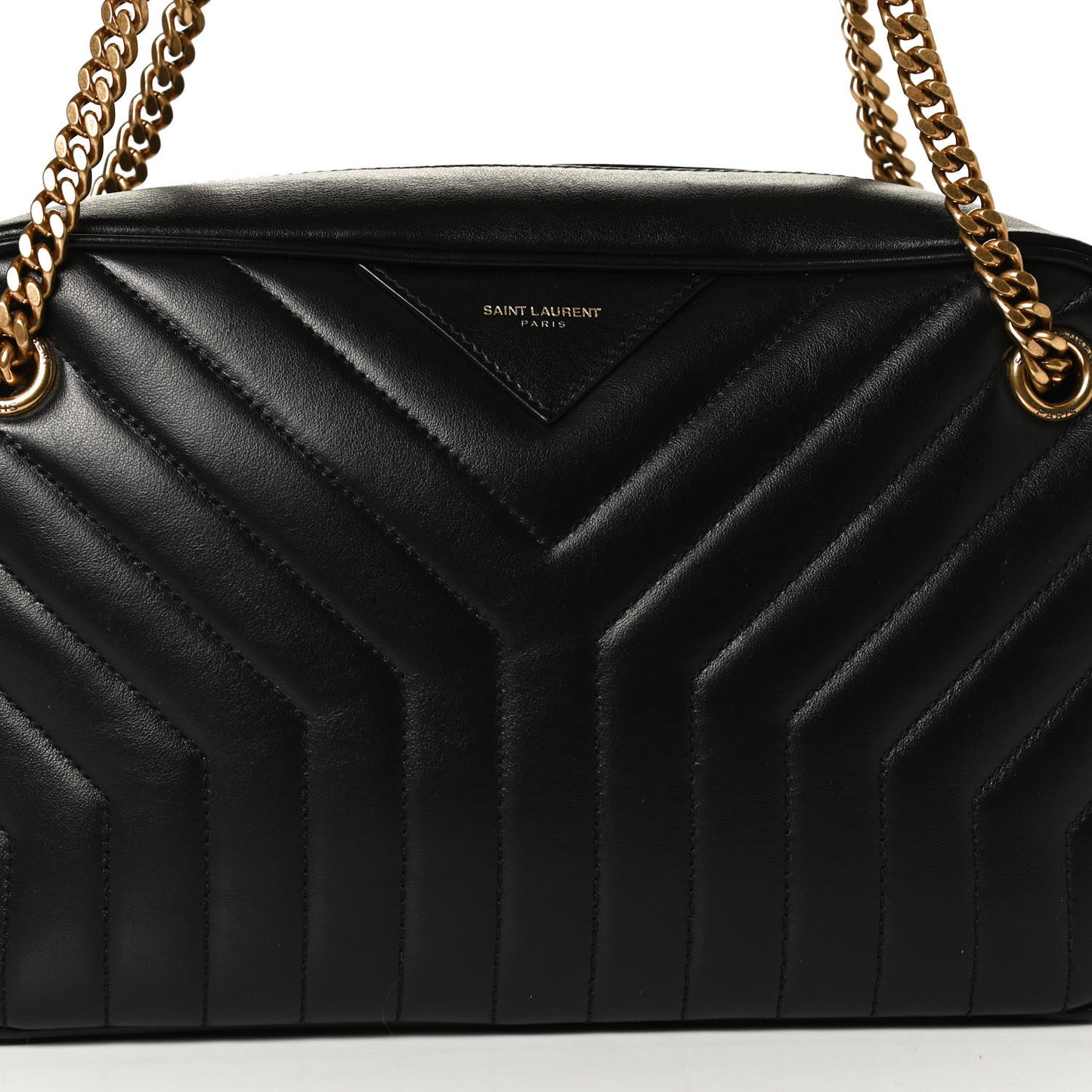 Calfskin Matelasse Joan Camera Bag Black