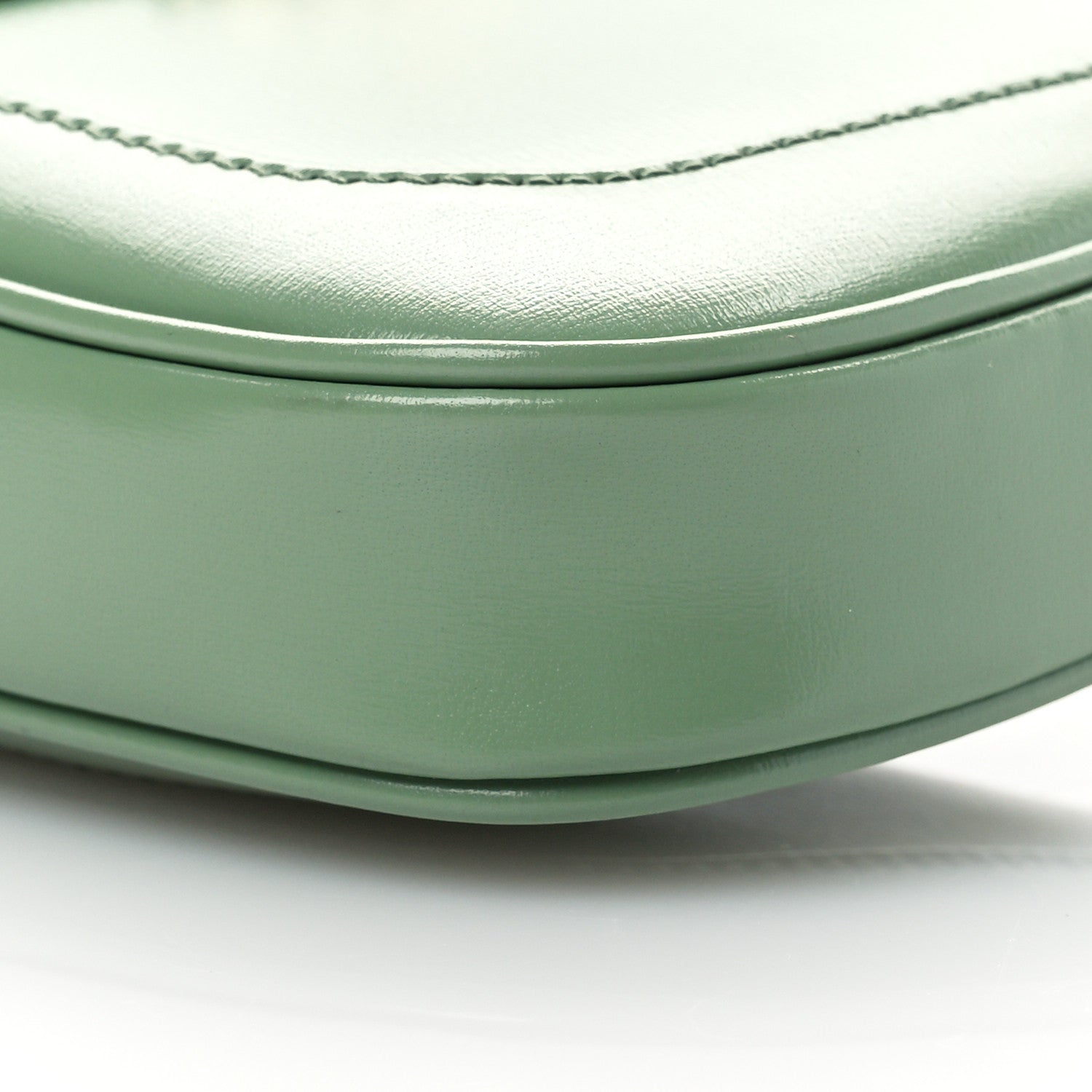 Gucci Boarded Dyana Lux Calfskin Mini Jackie 1961 Hobo Pistachio Green 10 of 11