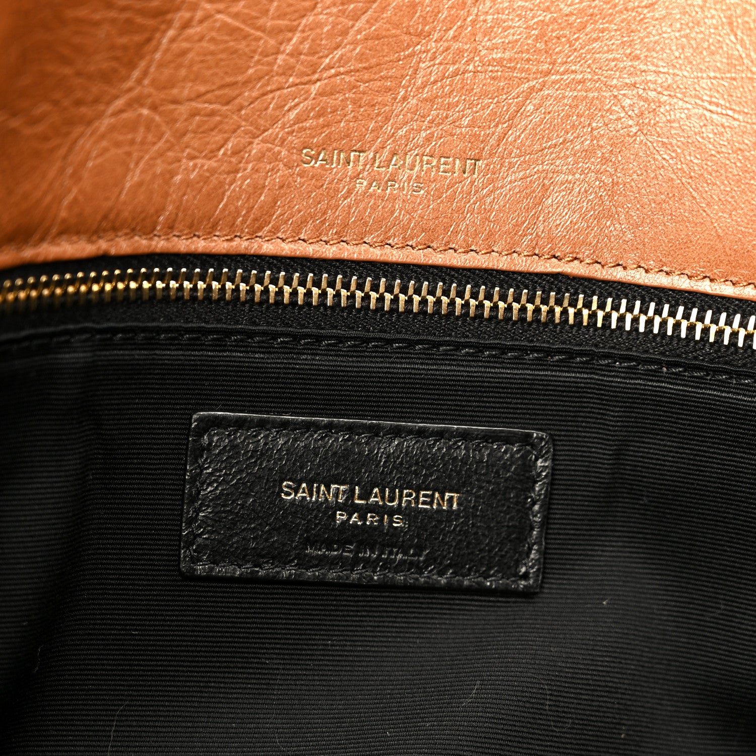 Saint Laurent Crinkled Calfskin Matelasse Monogram Medium Niki