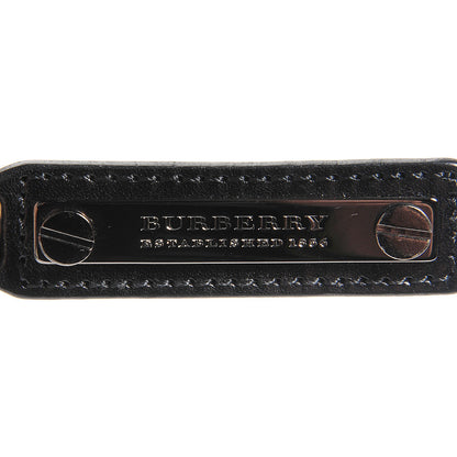 Burberry Prorsum Calfskin Studded Knight Satchel Black 8 of 10