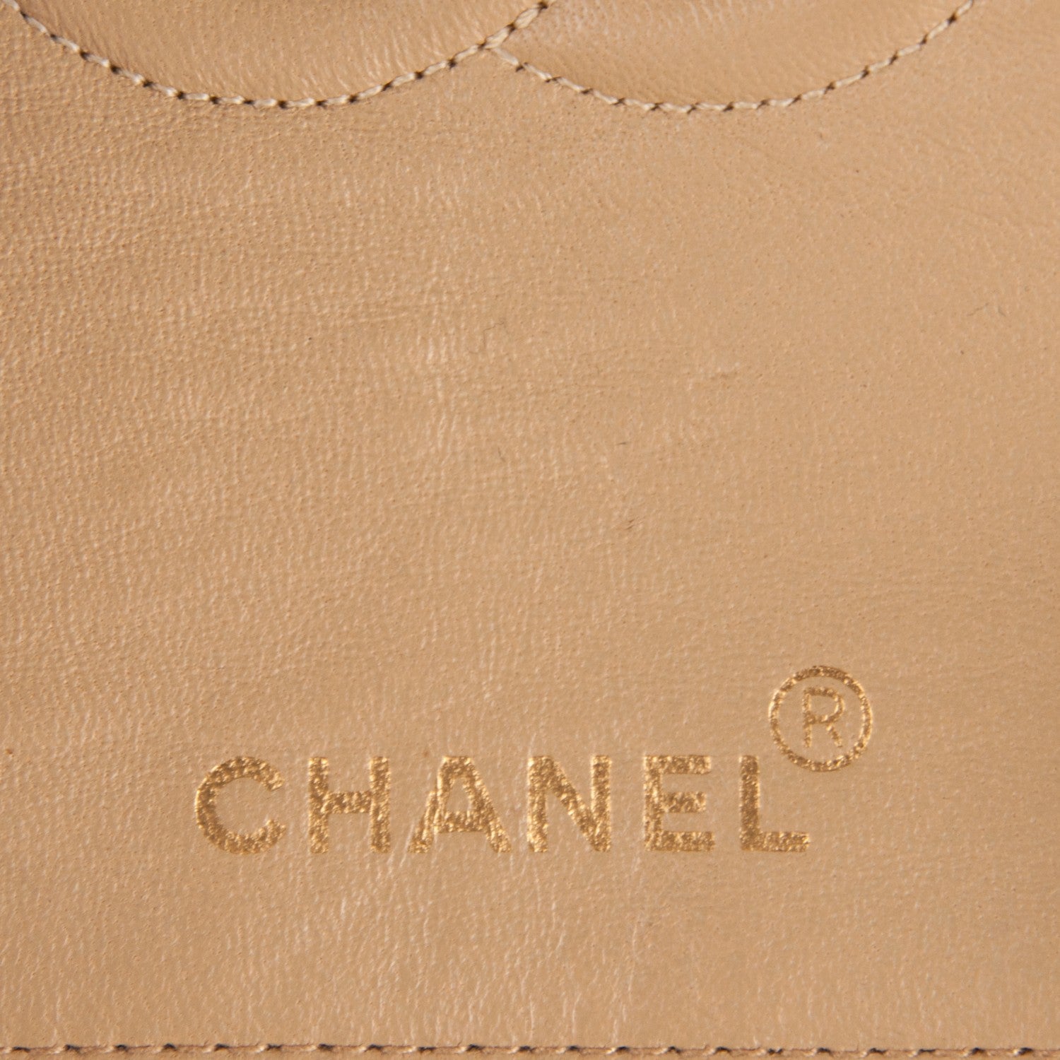 Chanel Lambskin Quilted Mini Square Flap Beige 6 of 8