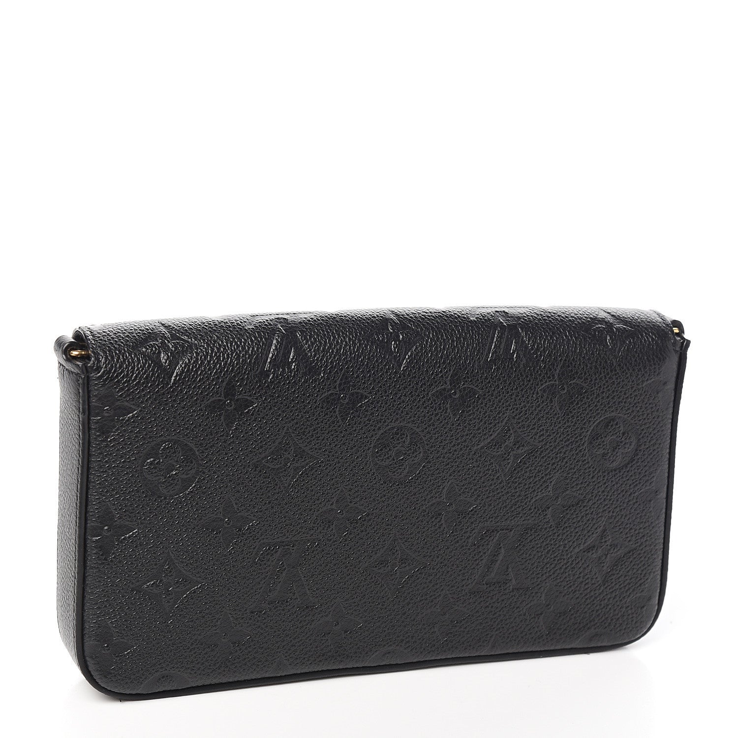 Louis Vuitton Empreinte Pochette Felicie Chain Wallet Black 2 of 6