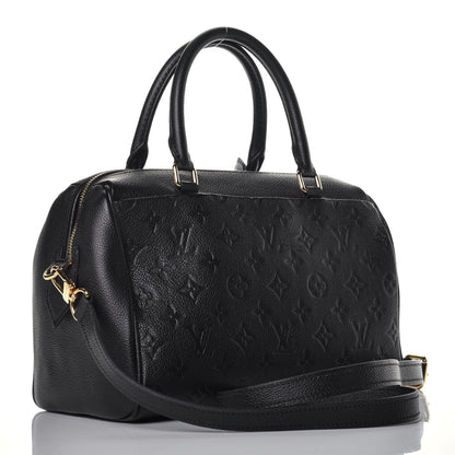 Louis Vuitton Empreinte Speedy Bandouliere 25 NM Black 4 of 9