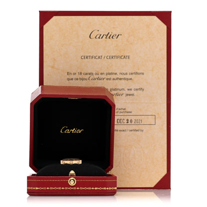 Cartier 18K Yellow Gold 3.5mm LOVE Wedding Band Ring 52 6 5 of 5
