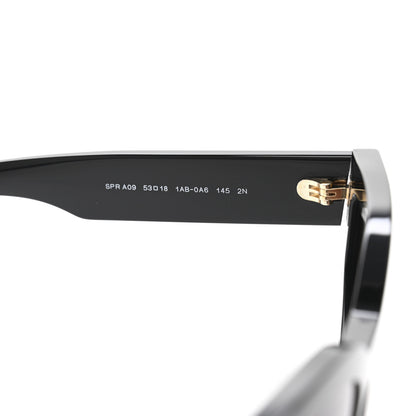 Prada Acetate Sunglasses SPR A09 Black 6 of 8