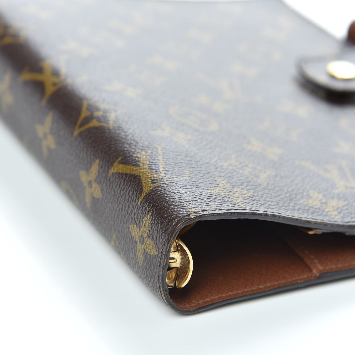 Monogram Large Ring Agenda Cover