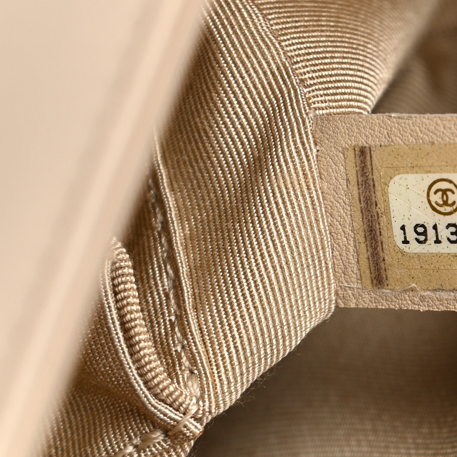 Chanel Patent Chevron Quilted New Medium Boy Flap Light Beige 7 of 10