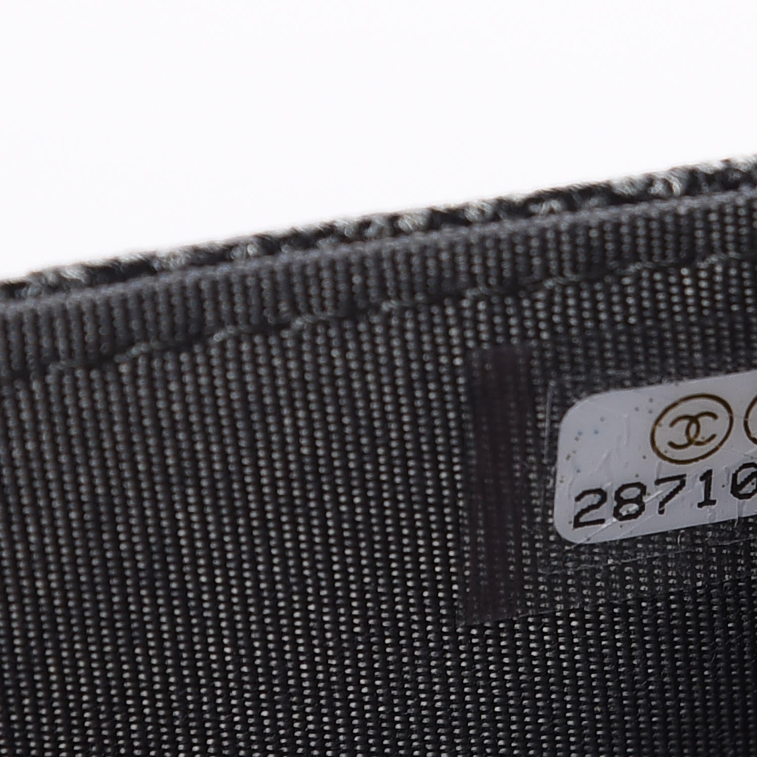 Chanel Metallic Caviar Quilted Golden Class Wallet On Chain WOC Dark Grey 8 of 11