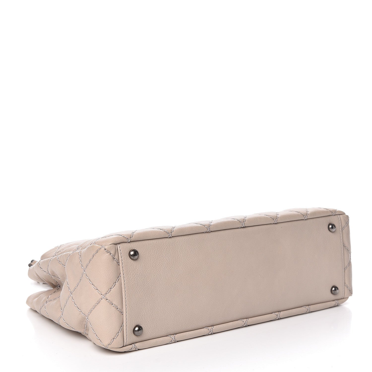 Chanel Calfskin Medium Stitch It Tote Beige 4 of 12