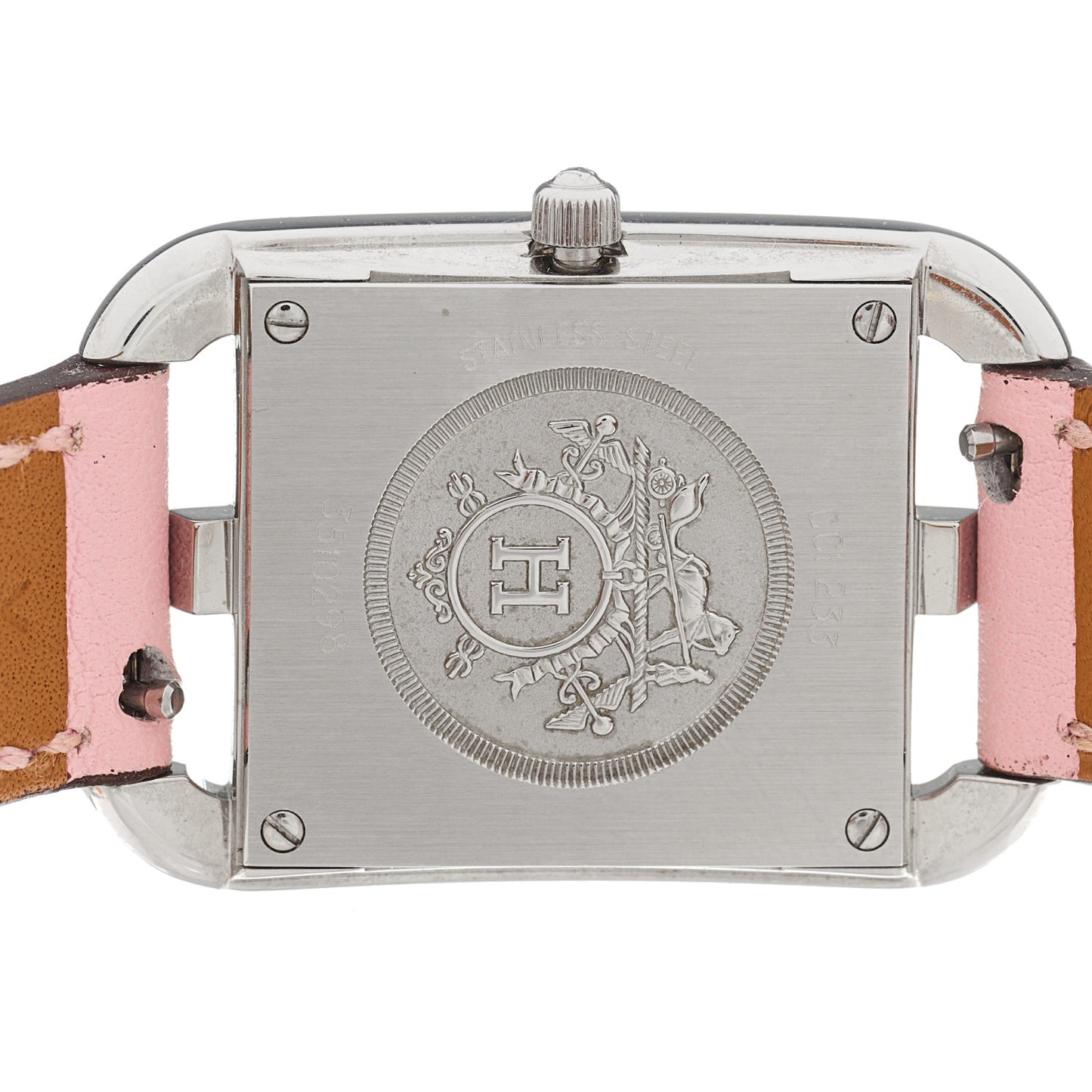 Stainless Steel Swift Diamond Pink Sapphire Mother of Pearl 23mm Cape Cod Quartz Watch Rose Sakura
