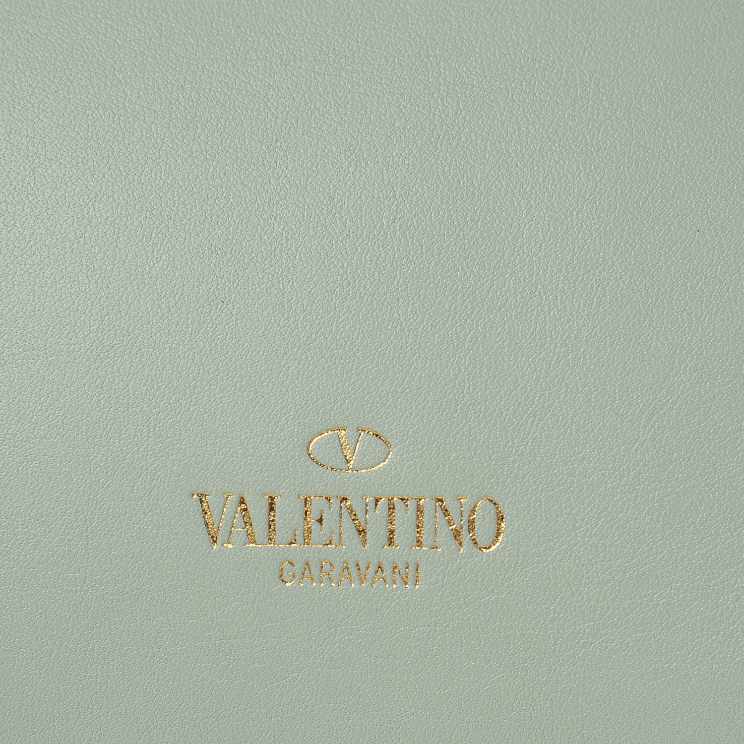 Valentino Garavani Calfskin Watercolor Small Rockstud Double Handle Tote Rose Green Yellow Sky 8 of 10
