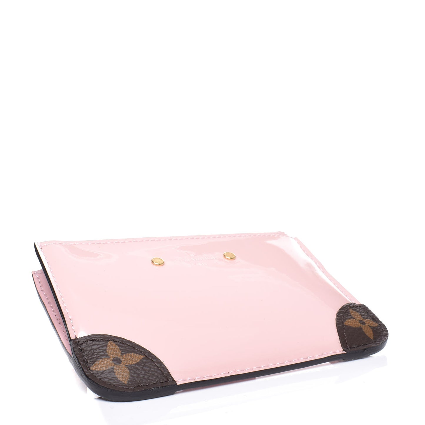 Patent Miroir Venice Key Pouch Rose Ballerine
