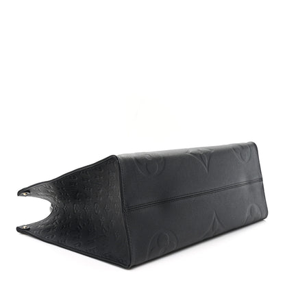 Louis Vuitton Empreinte Monogram Giant Onthego GM Black 4 of 9