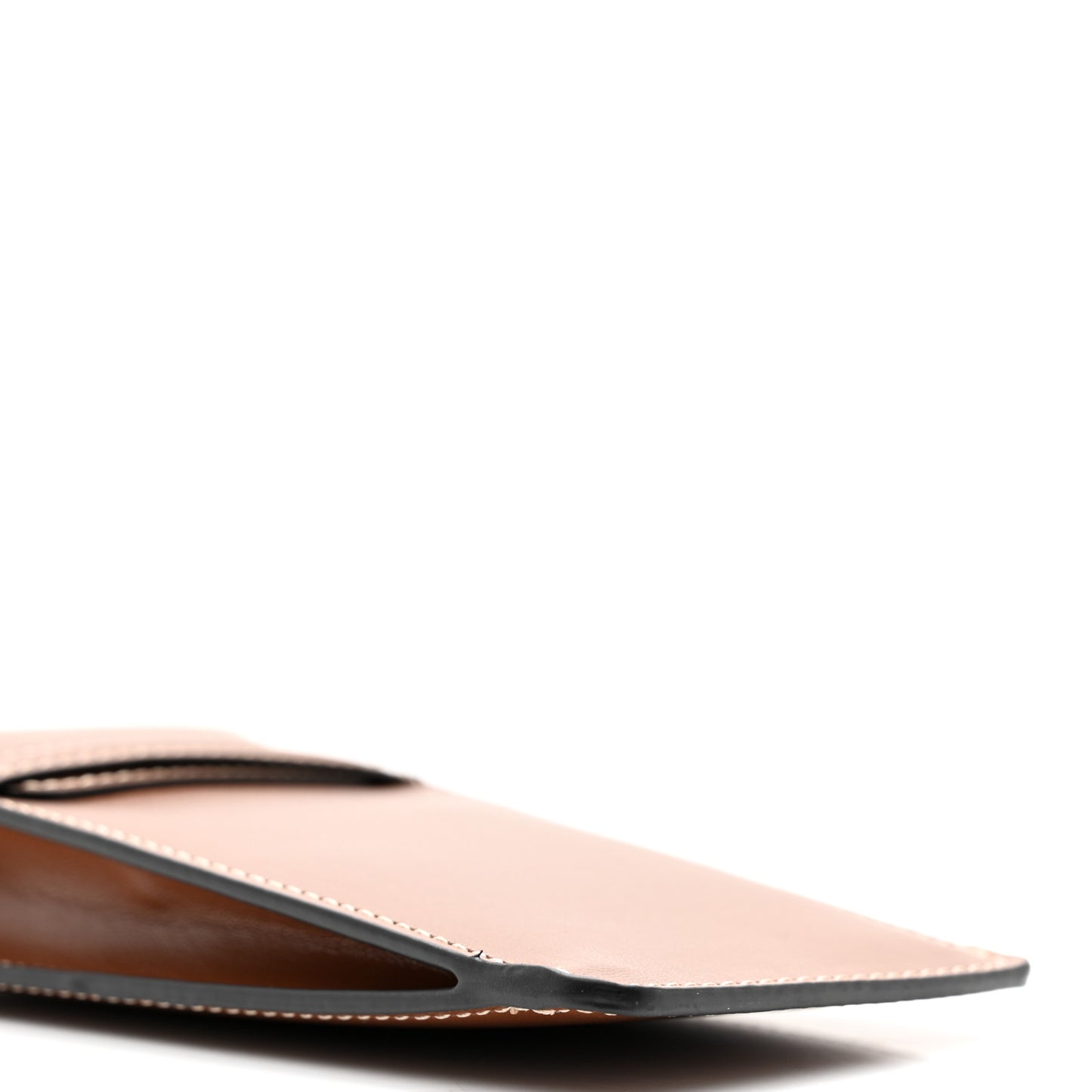 Smooth Calfskin Sunglasses Pouch Tan