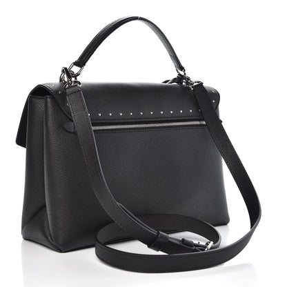Louis Vuitton Soft Calfskin My Lockme Studs Black 3 of 8
