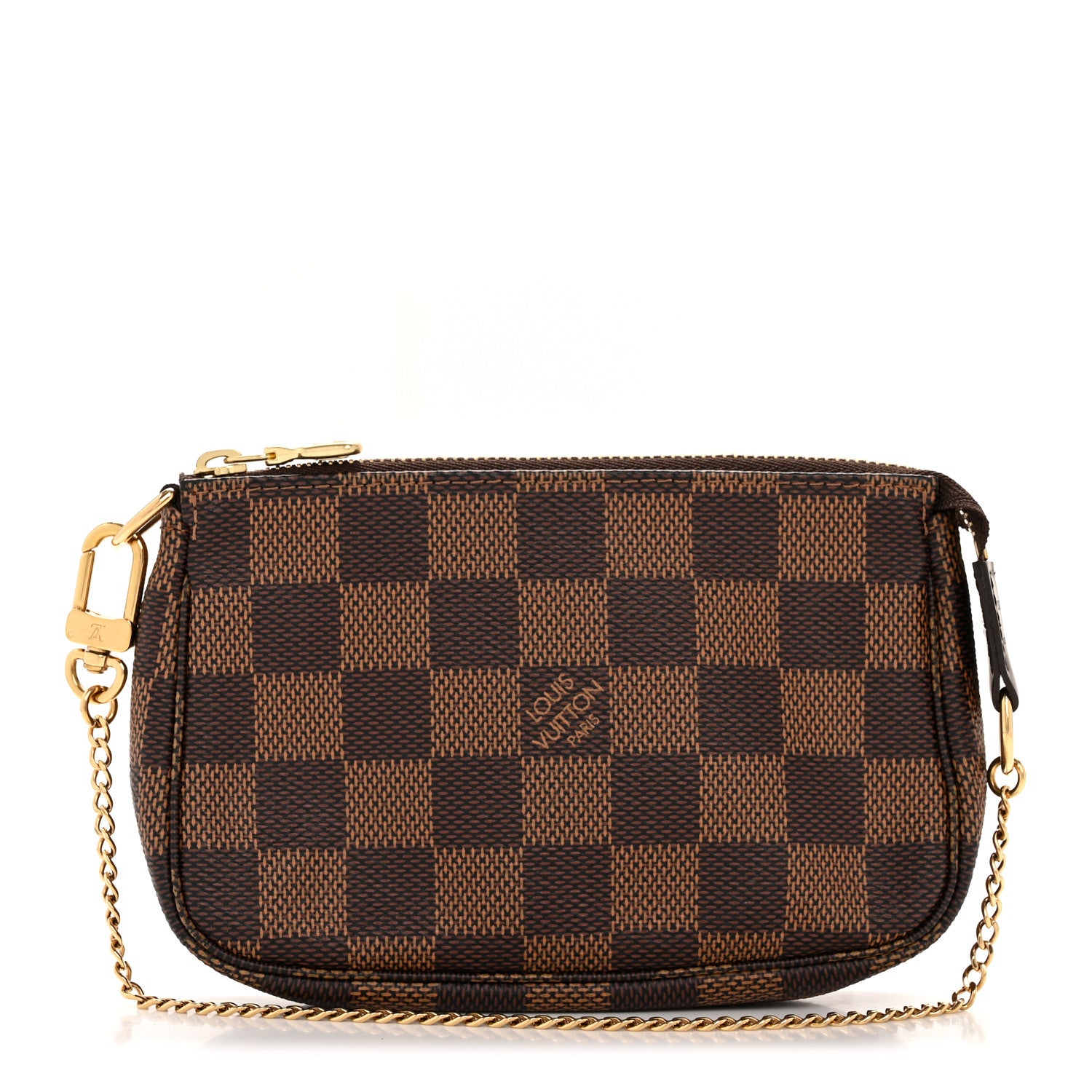 Louis Vuitton Damier Ebene Mini Pochette Accessories 1 of 8