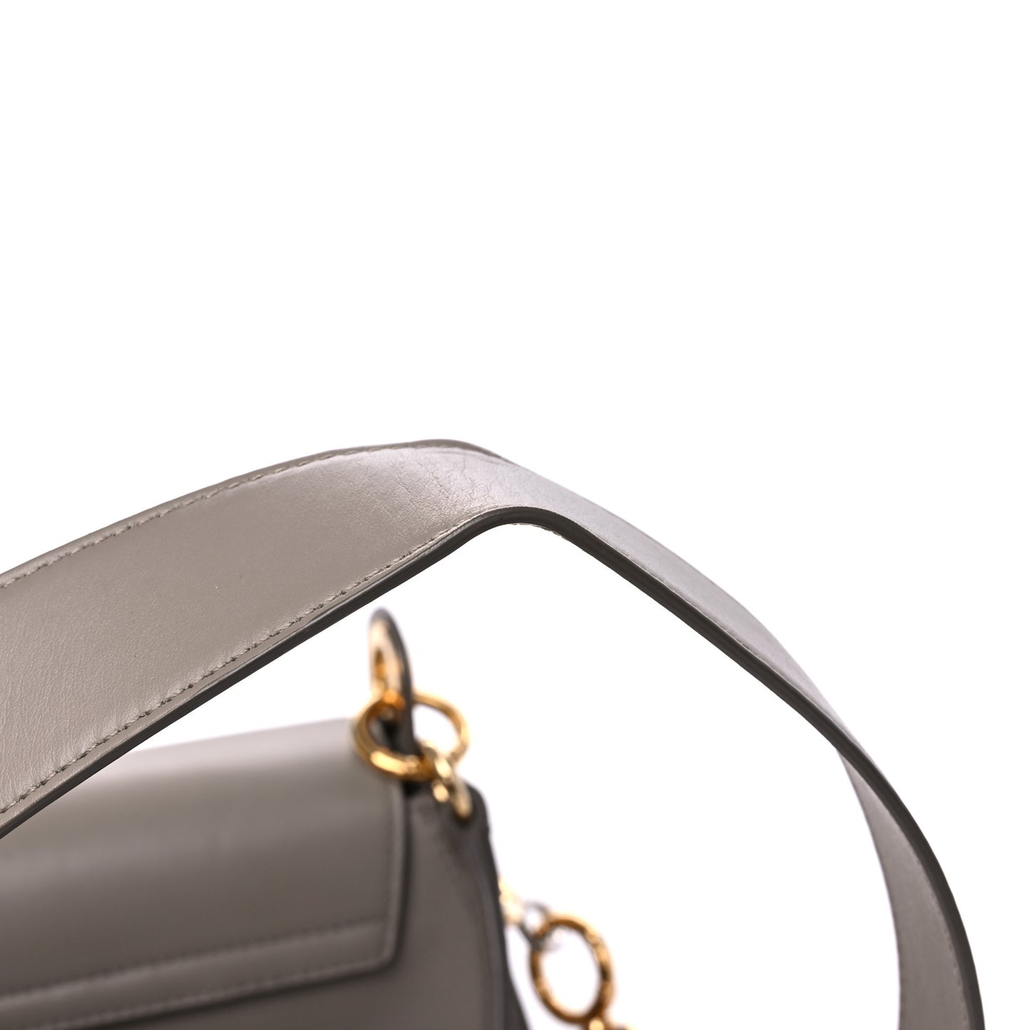 Calfskin Small Tess Bag Motty Grey