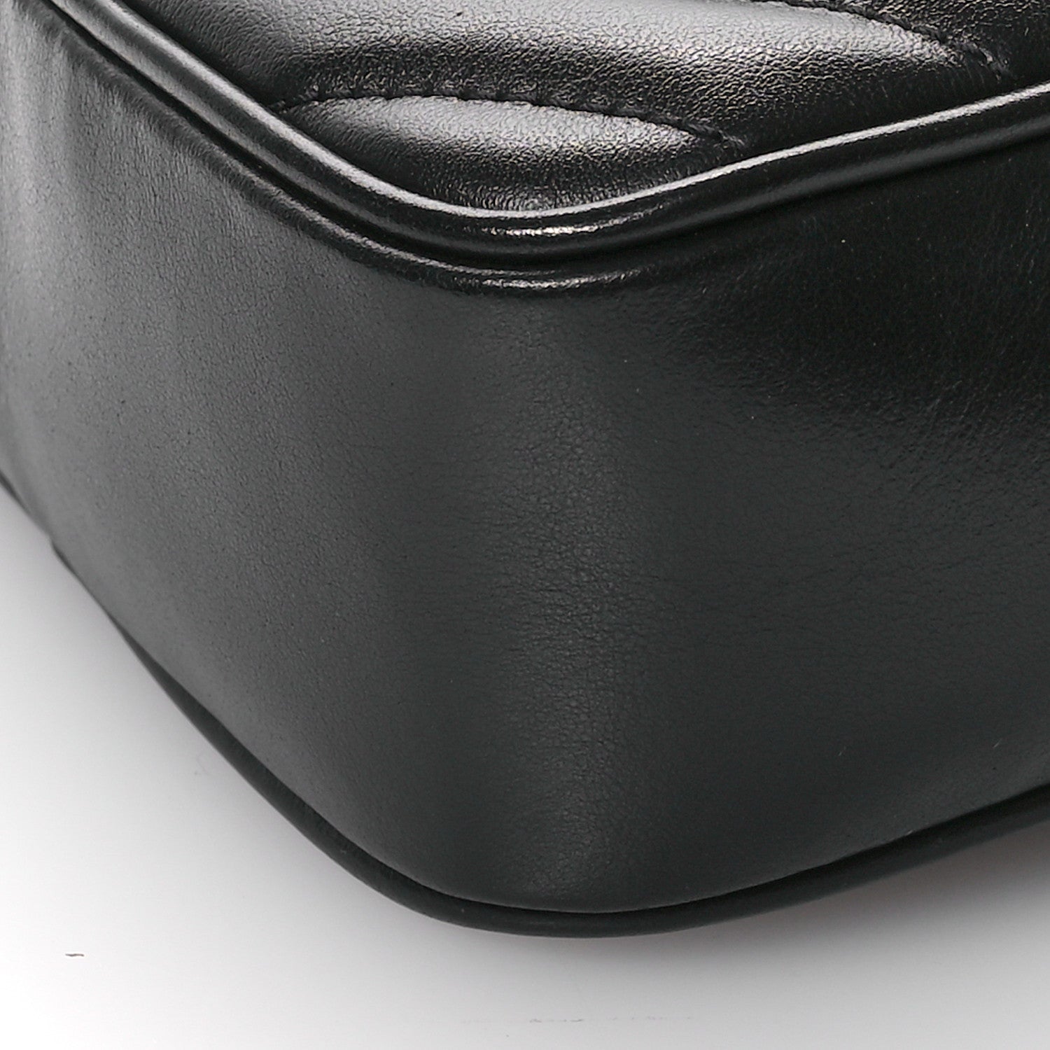 Saint Laurent Calfskin Matelasse Monogram Lou Belt Bag Black 10 of 10