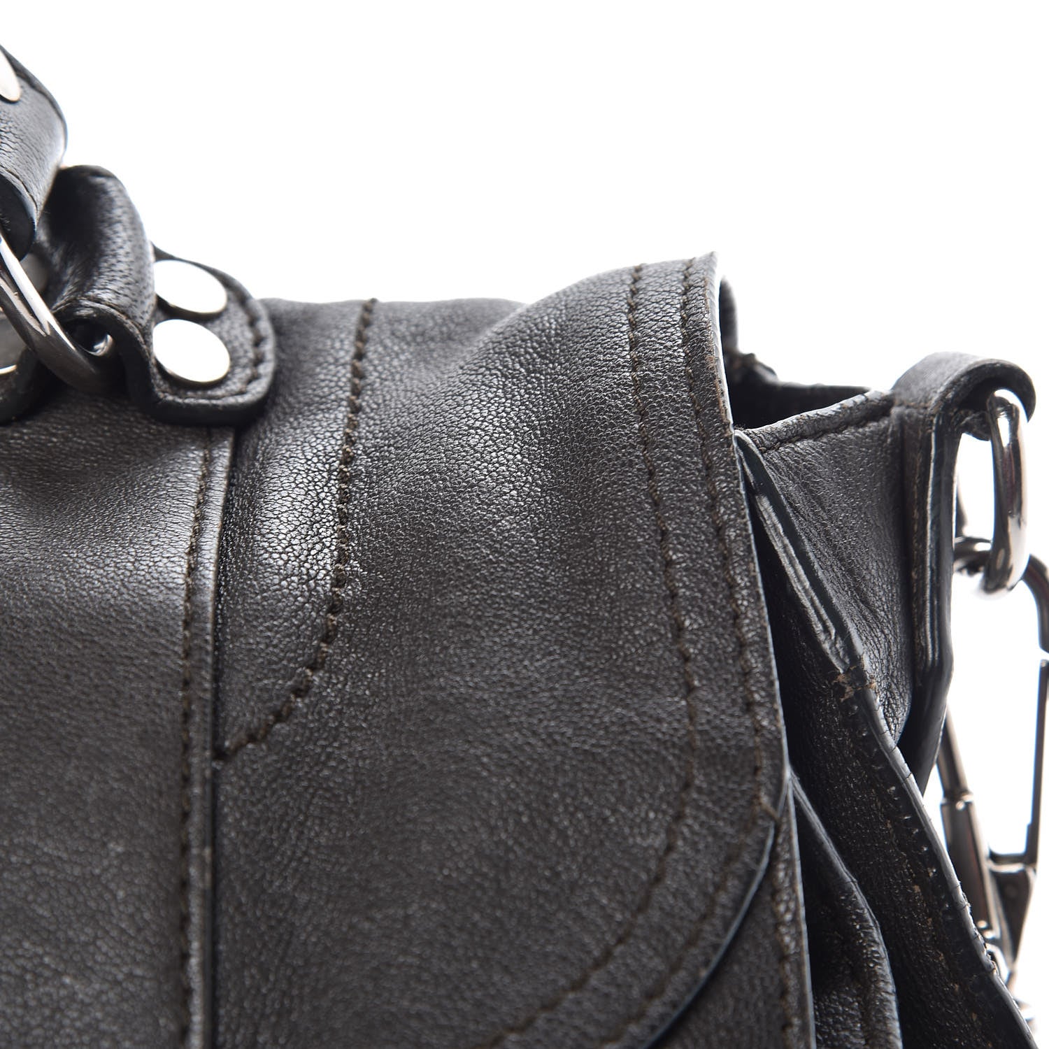 Proenza Schouler Lambskin Medium PS1 Satchel Black 16 of 25