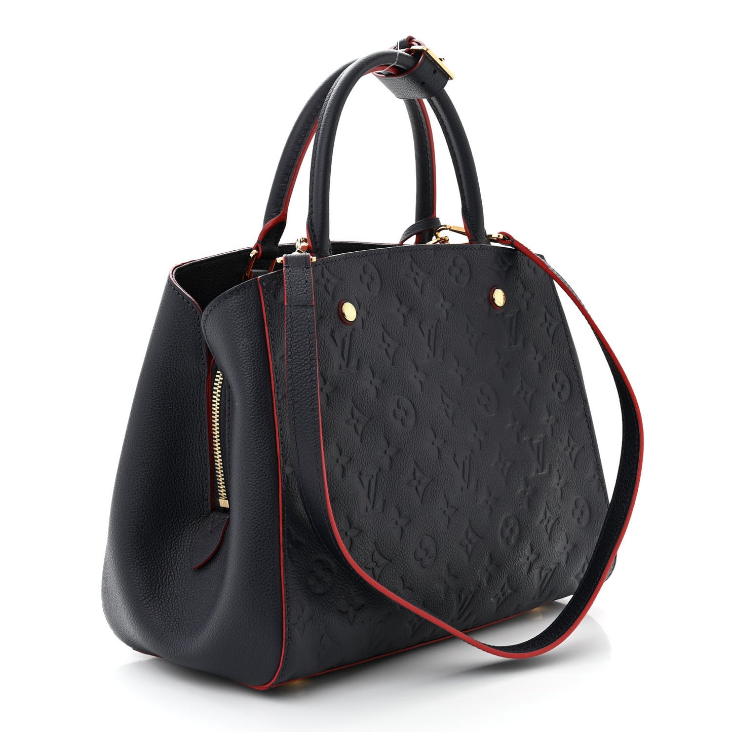 Empreinte Montaigne MM Marine Rouge