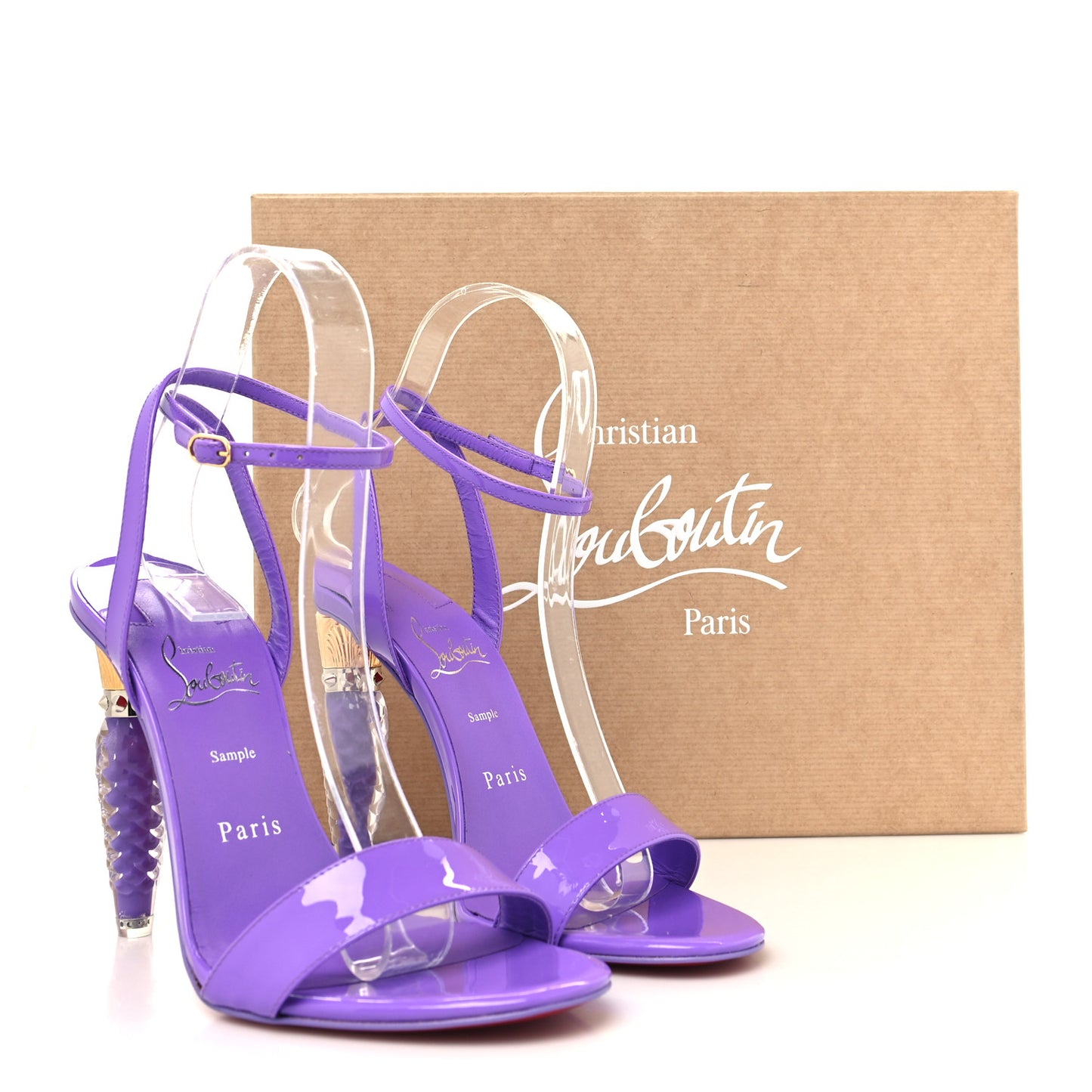 Patent Glossy Lipgloss Queen 100 Sandals 37 Ole
