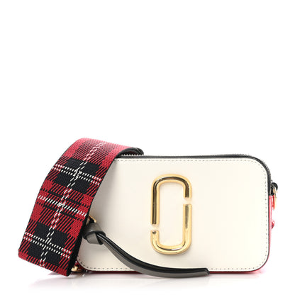 Marc Jacobs Saffiano Small Snapshot Camera Bag Porcelain Multi 1 of 10
