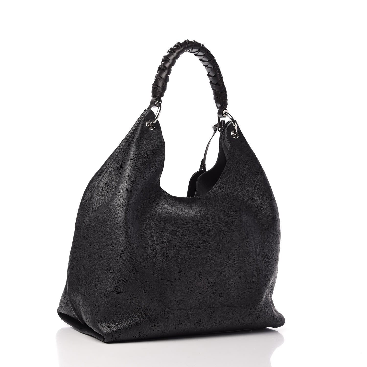 Louis Vuitton Mahina Carmel Hobo Black 3 of 9