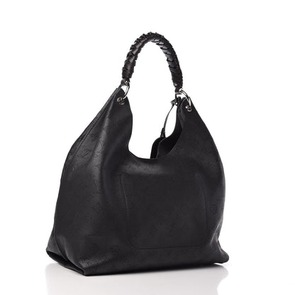 Louis Vuitton Mahina Carmel Hobo Black 3 of 9