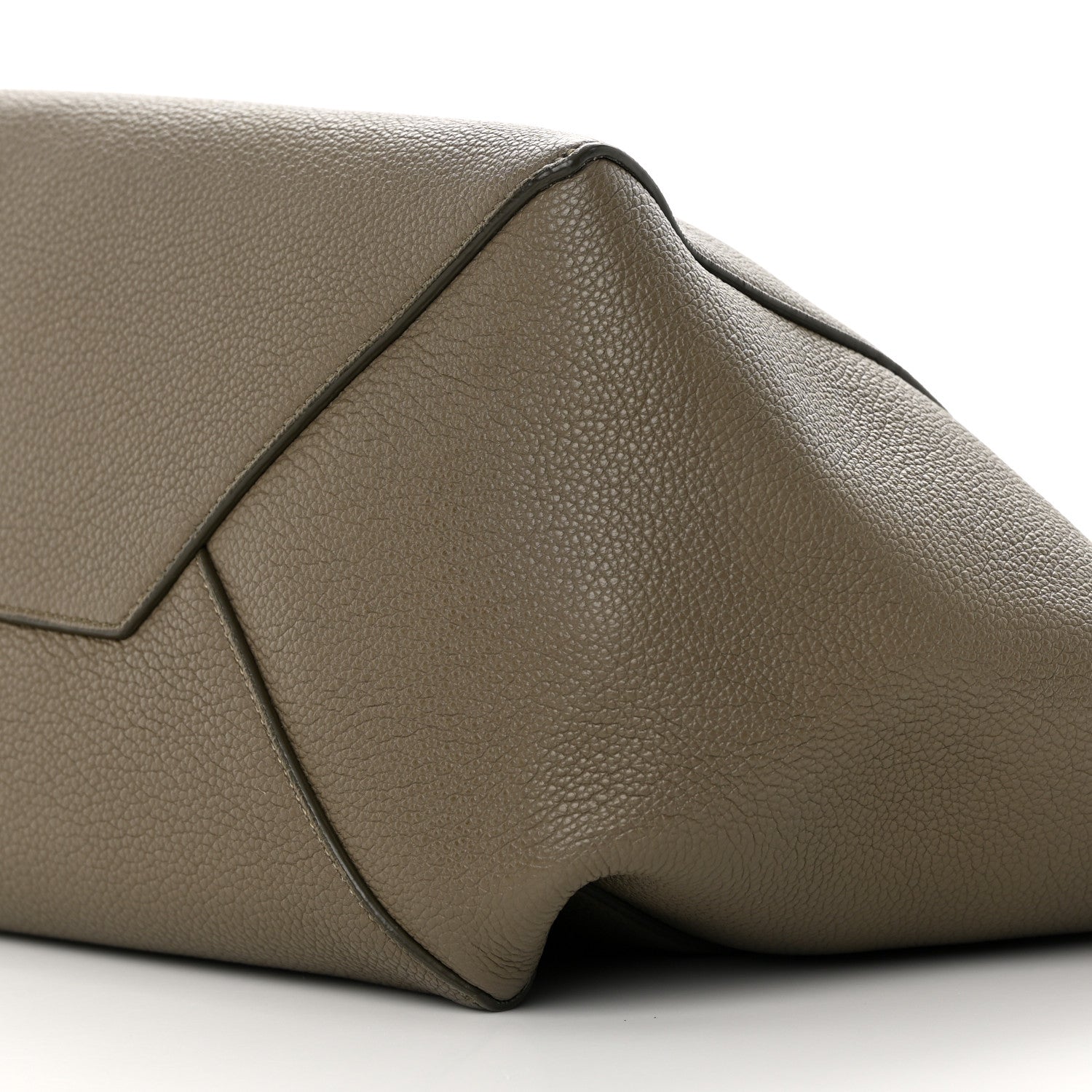 Celine Soft Grained Calfskin Small Belt Cabas Phantom Taupe 11 of 16