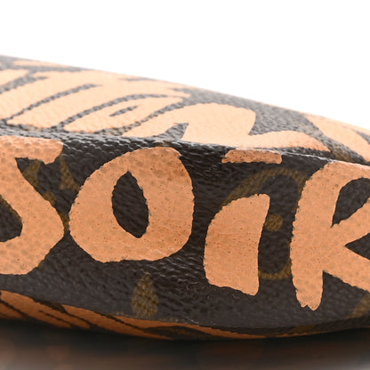Louis Vuitton Monogram Graffiti Pochette Accessories Peach 10 of 10