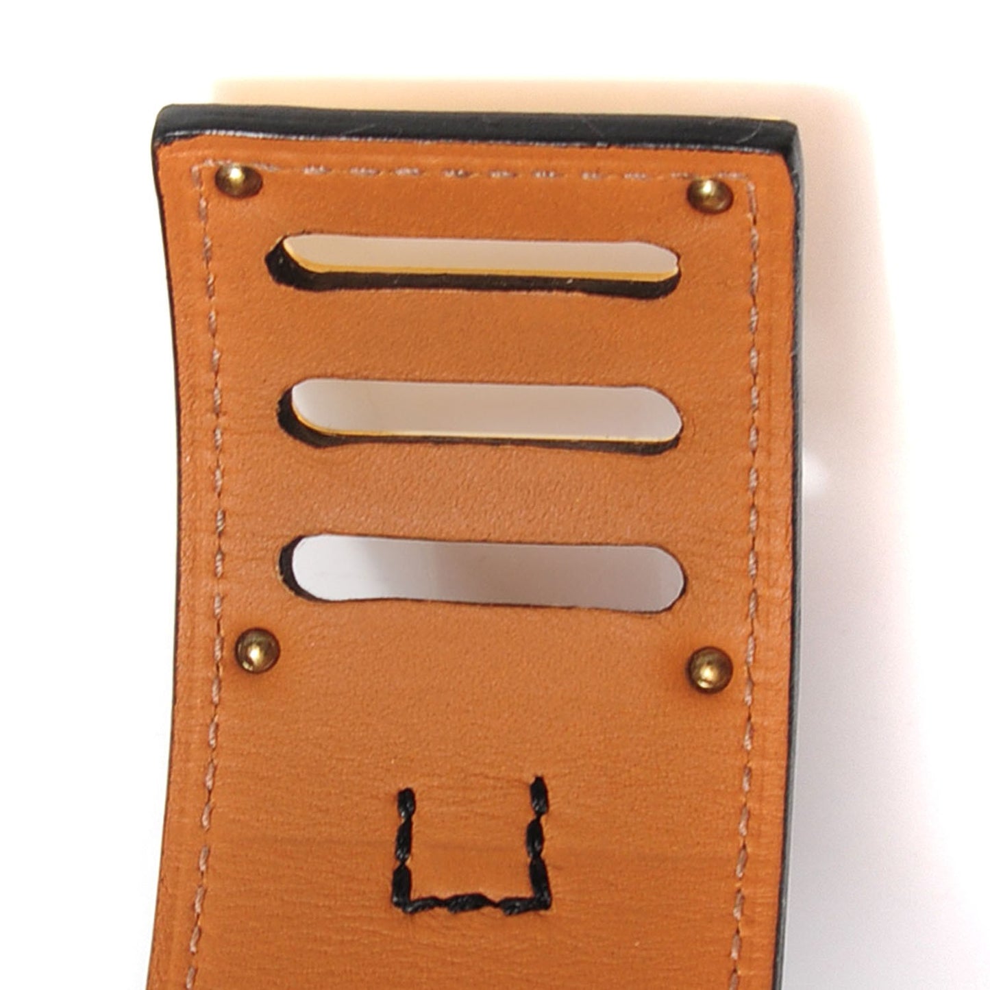 Veau Box Intense Bracelet Small Black
