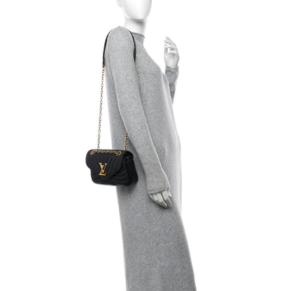 Louis Vuitton Calfskin New Wave Chain PM NM Black 2 of 11