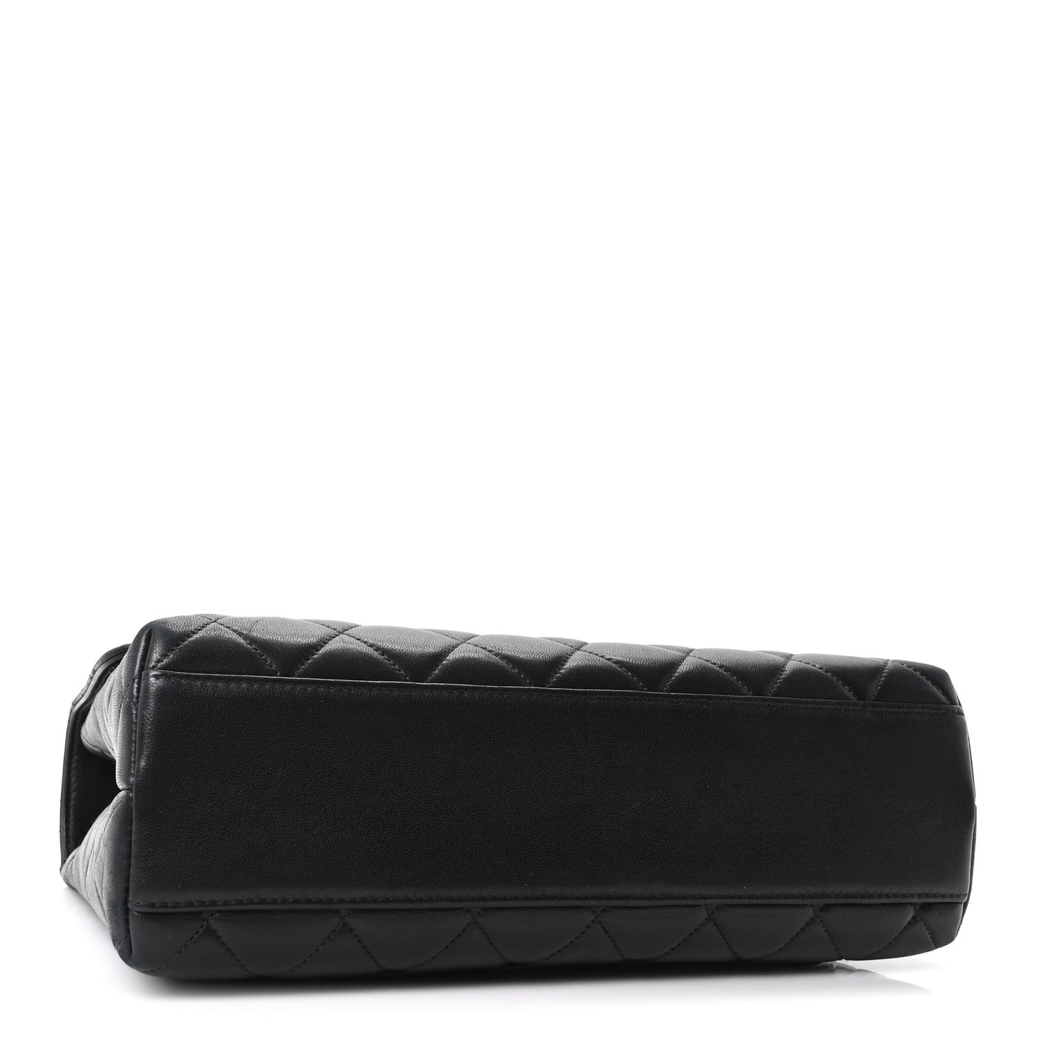 Chanel Lambskin Quilted Medium Kelly Flap Bag Black 4 of 10
