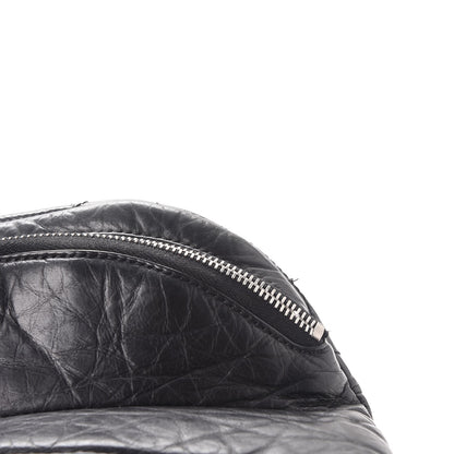 Chanel Distressed Lambskin Vintage Ligne Lady Braid Tote Black 8 of 8