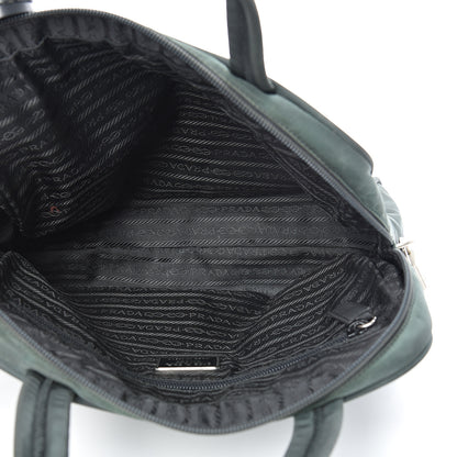 Prada Tessuto Nylon Top Handle Bag Black 4 of 13